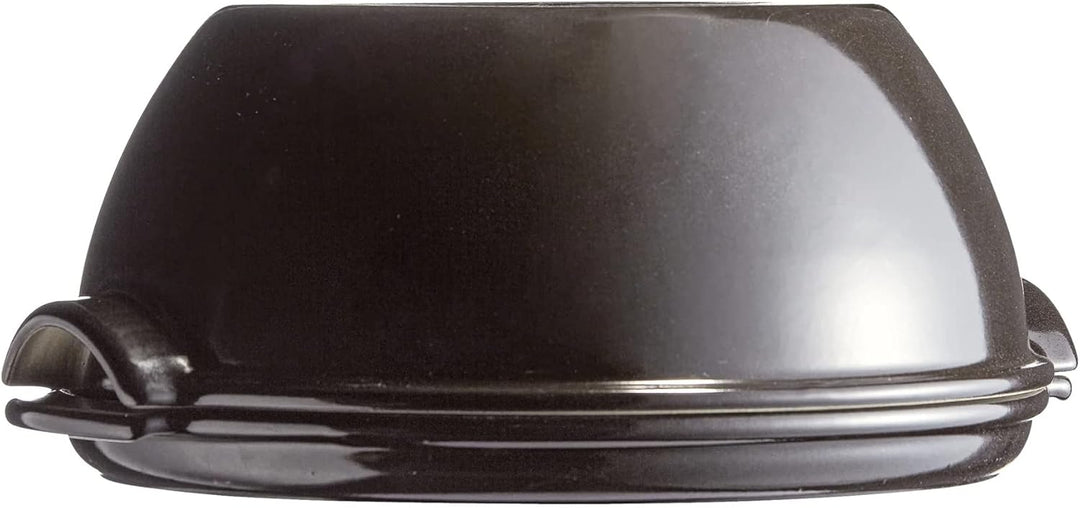 Emile Henry EH795507 Moderne Brotglocke, Keramik, anthrazit 12.8 x 11.6 x 5.5in Anthrazit, 12.8 x 11