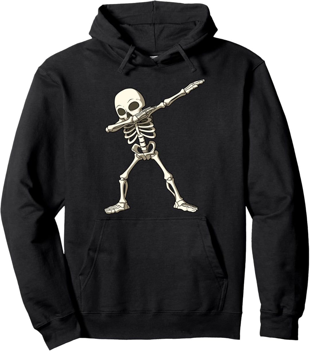 Dabbing Skelett Dab Skelett Tanzen Skelett Halloween Pullover Hoodie