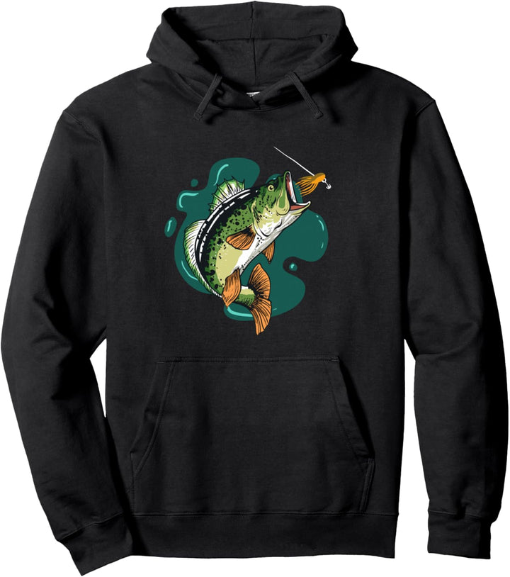 Lustiger Spruch über das Angeln Geschenk für Angler Pullover Hoodie