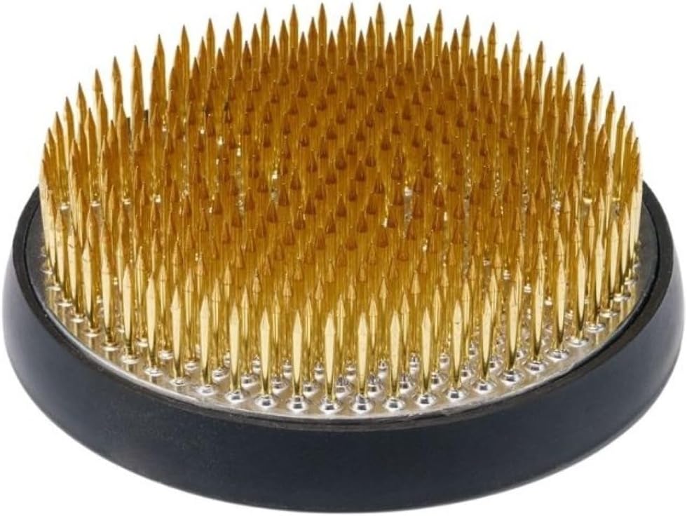 Tierra Zen KE106 Kenzan Rond 80 mm Marron, 80 mm