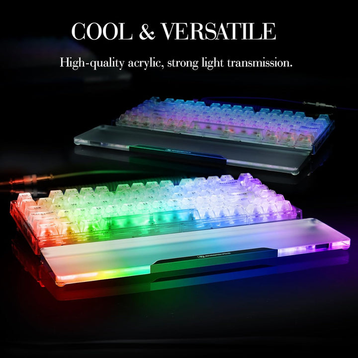 MAMBASNAKE Handgelenkauflage für Tastatur, Tastaturpad aus Acryl für TKL 80% Tastatur - Ergonomic Wr