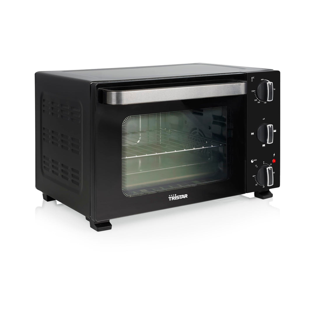Tristar Mini-Backofen 20 L, 1300 W, Ober- und Unterhitze, Einstellbarer Thermostat, 60-Minuten-Timer