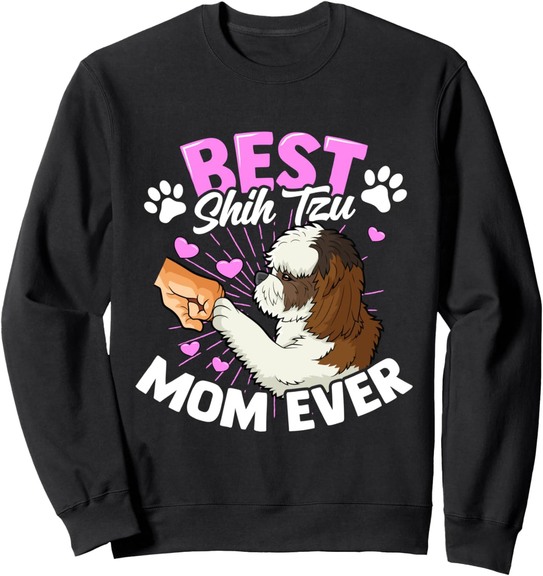 Beste Hundemutter Shih Tzu Sweatshirt