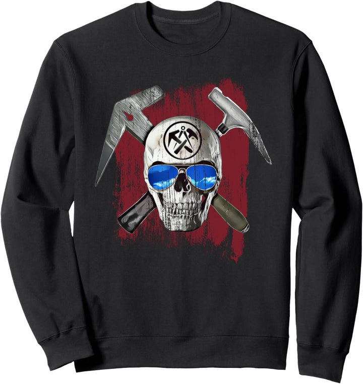 Dachdecker Totenkopf Sweatshirt