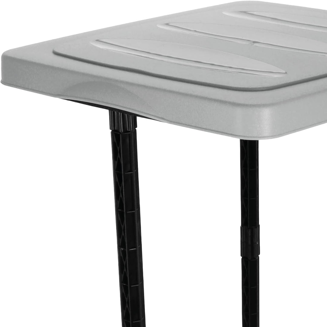 com-four® 2X Müllsackständer mit Deckel - optimal für Heim, Garten, Werkstatt und Camping - 3 möglic