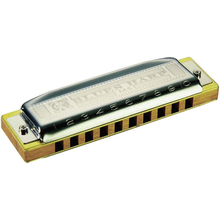 Hohner Blues Harp Mundharmonika in C-Dur Single, Single