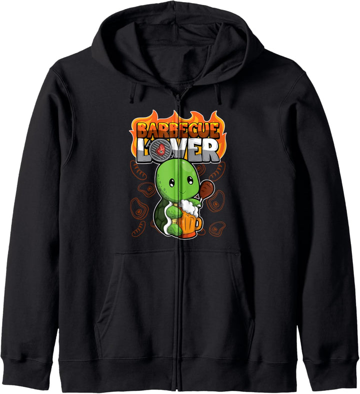 Barbecue Lover - Grilltiere Griller - BBQ Schildkröte Kapuzenjacke