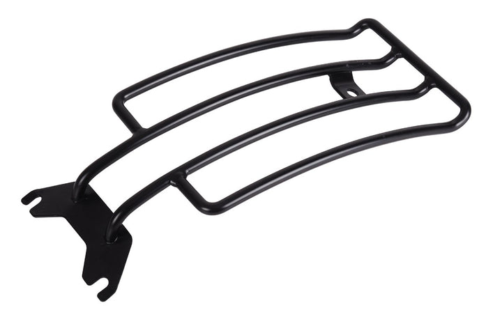 Gepäckträger schwarz für Softail Solositz und für Cruiser Harley Davidson von Buffalo Bag.