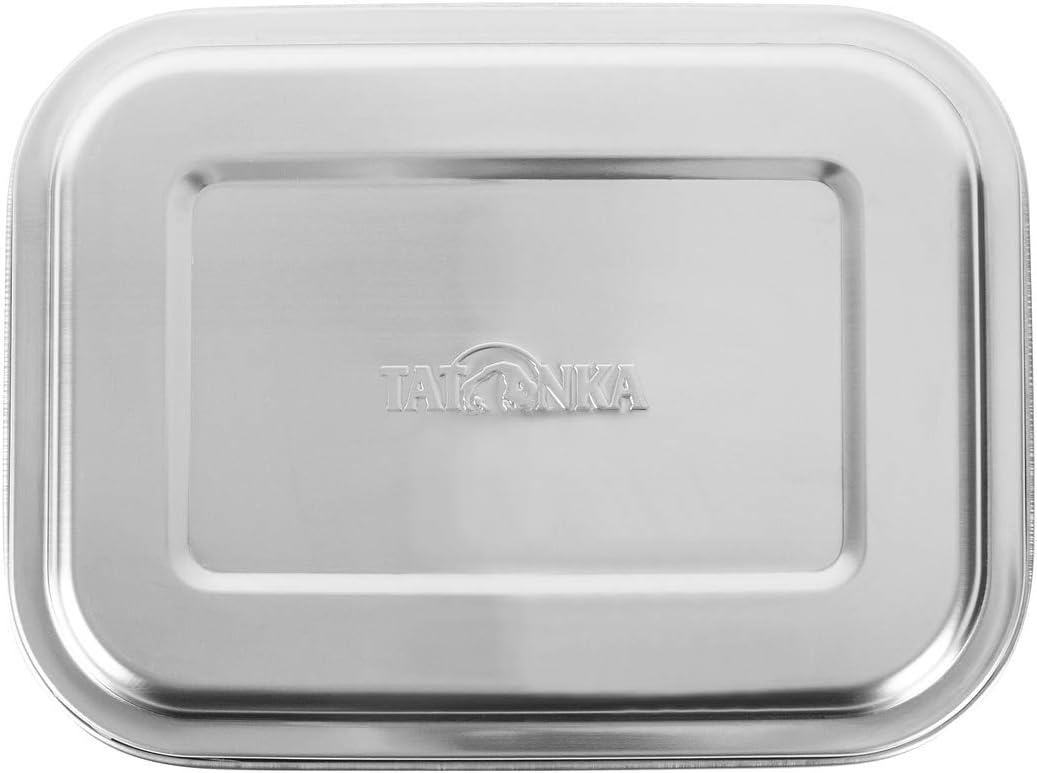 Tatonka Edelstahl Brotdose Lunch Box 3 1000 ml - Brotbox mit drei Fächern - schadstofffrei / BPA-fre
