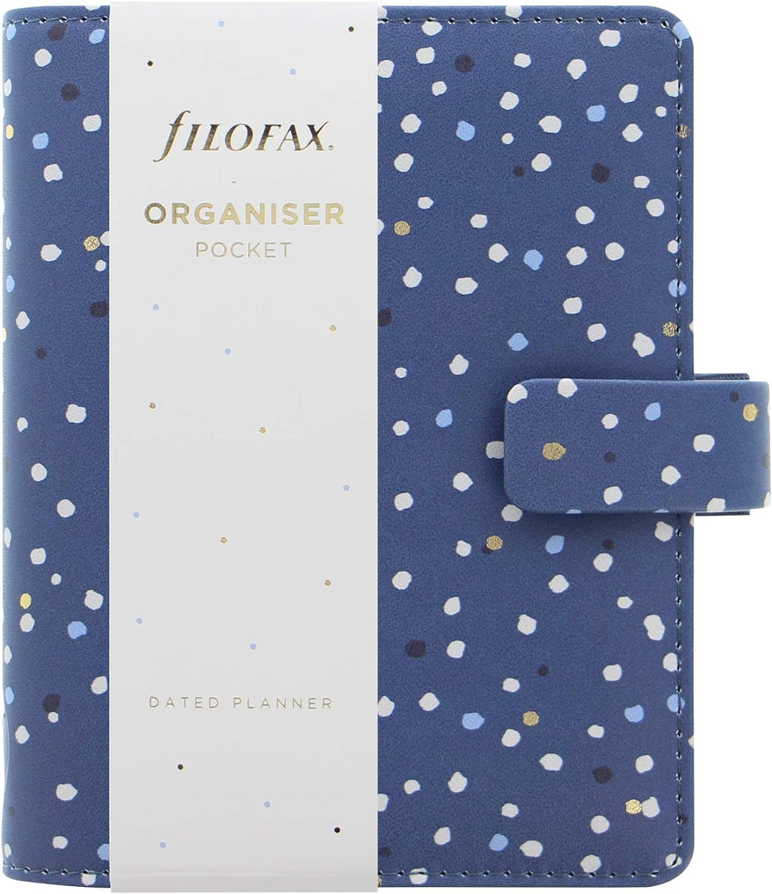 Filofax Indigo Pocket Organiser Snow schneeweiss, schneeweiss