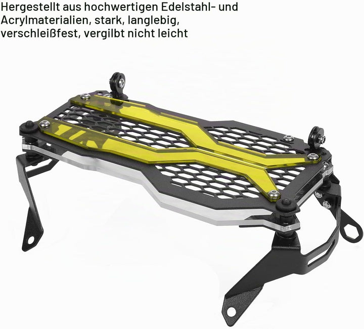 cersalt Frontlichtschutz, einfaches Design Scheinwerfergitterschutz Ersatz für R1250GS ADV 2021 für