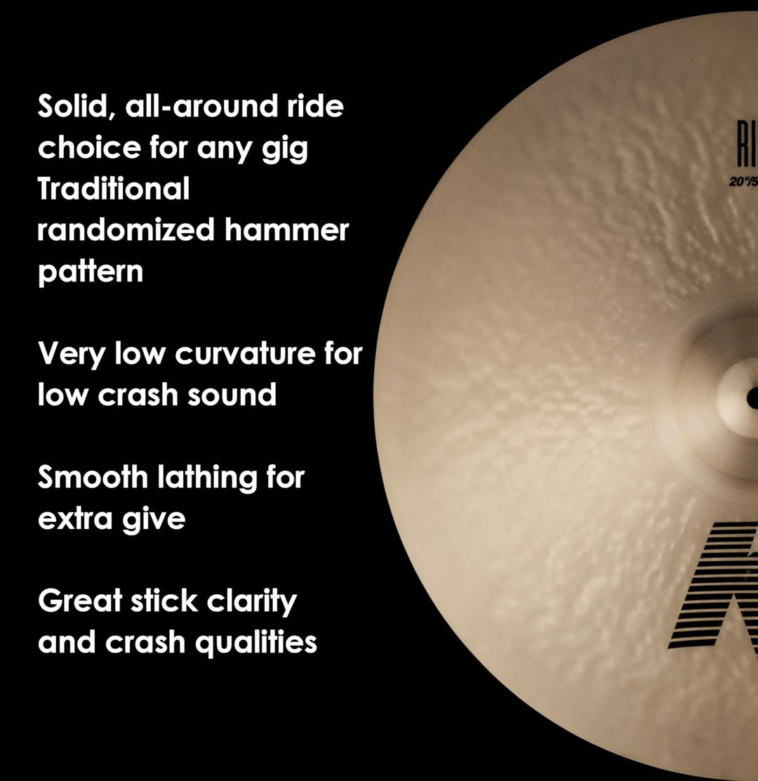Zildjian K Zildjian Series - 20" Ride Cymbal 20 Zoll Ride, 20 Zoll Ride