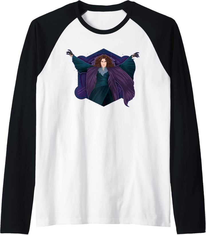Marvel WandaVision Agatha Harkness Witchy Magic Raglan