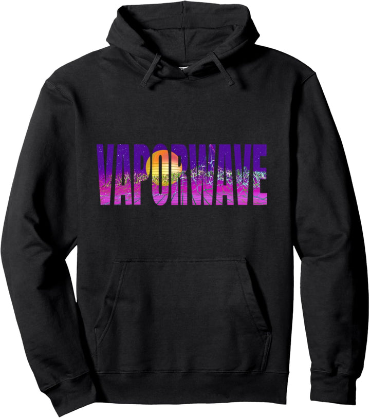 80er Jahre Vaporwave Pullover Hoodie