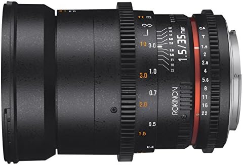 Rokinon 35 mm T1.5 Cine DS Objektiv für Canon EF, Canon