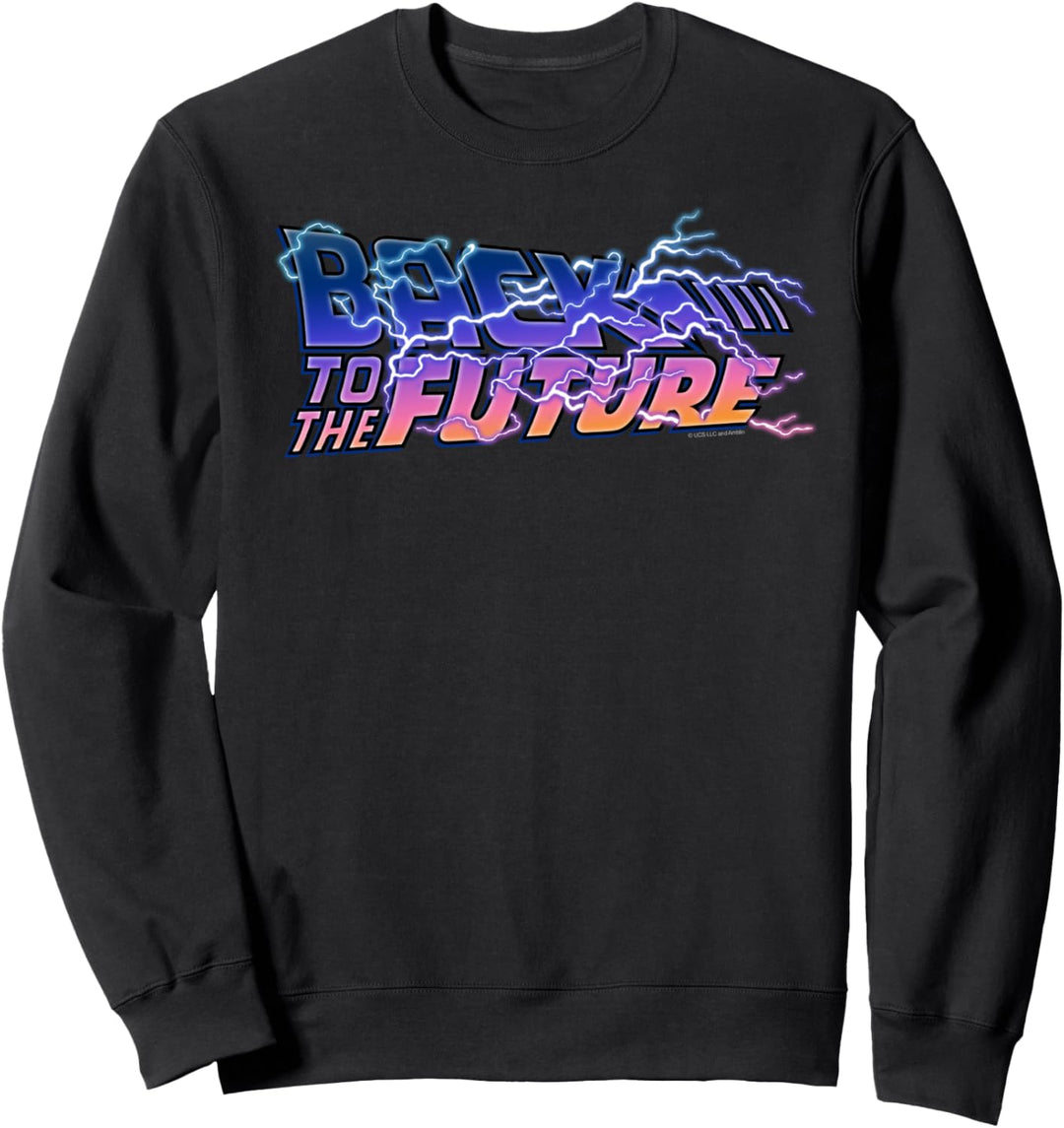 Back To The Future 35th Anniversary Lightning Logo Sweatshirt