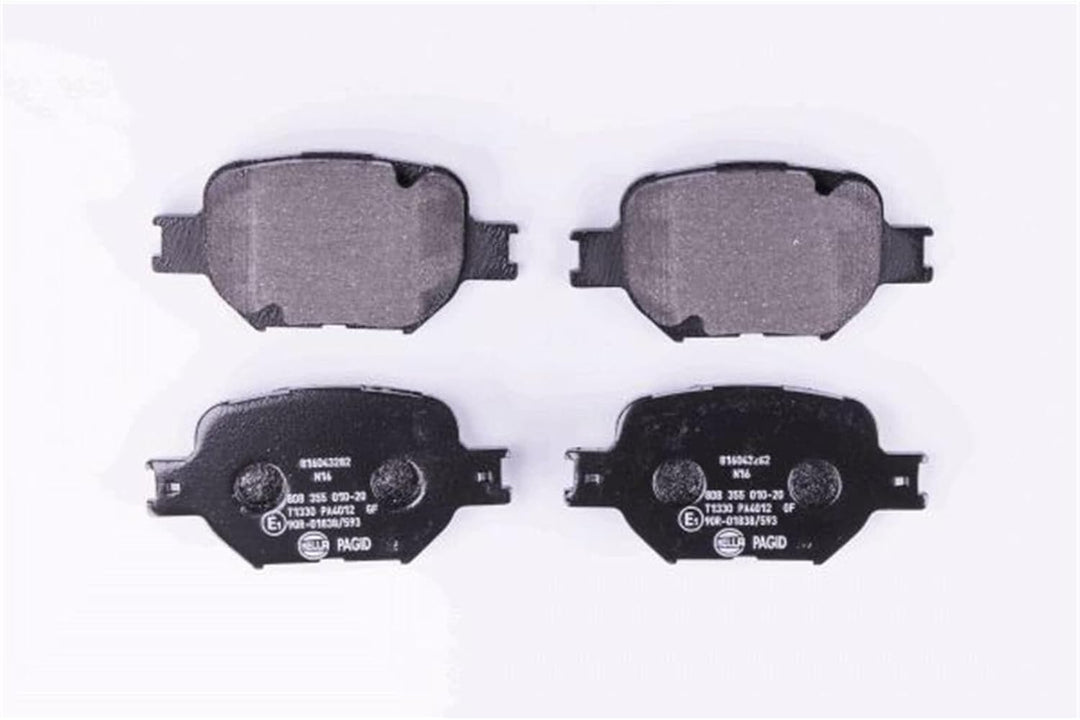 HELLA PAGID 8DB 355 010-201 Bremsbelagsatz - T1330 - Dicke/Stärke: 17mm - Bremssystem: Akebono - nic