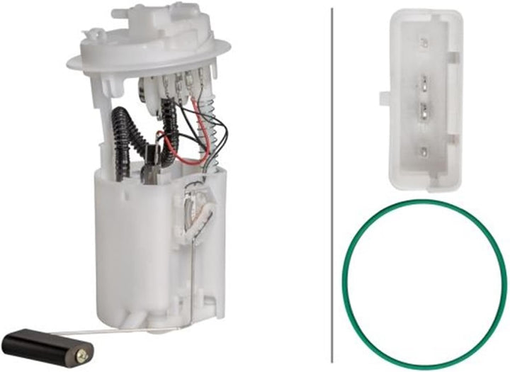 HELLA 8TF 358 106-171 Kraftstoff-Fördereinheit - elektrisch - 4-polig - mit Dichtung/mit Tankgeber