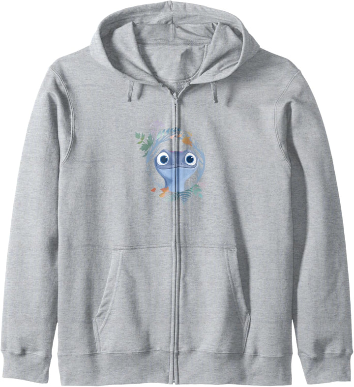 Disney Frozen 2 Bruni The Salamander Watercolor Portrait Kapuzenjacke