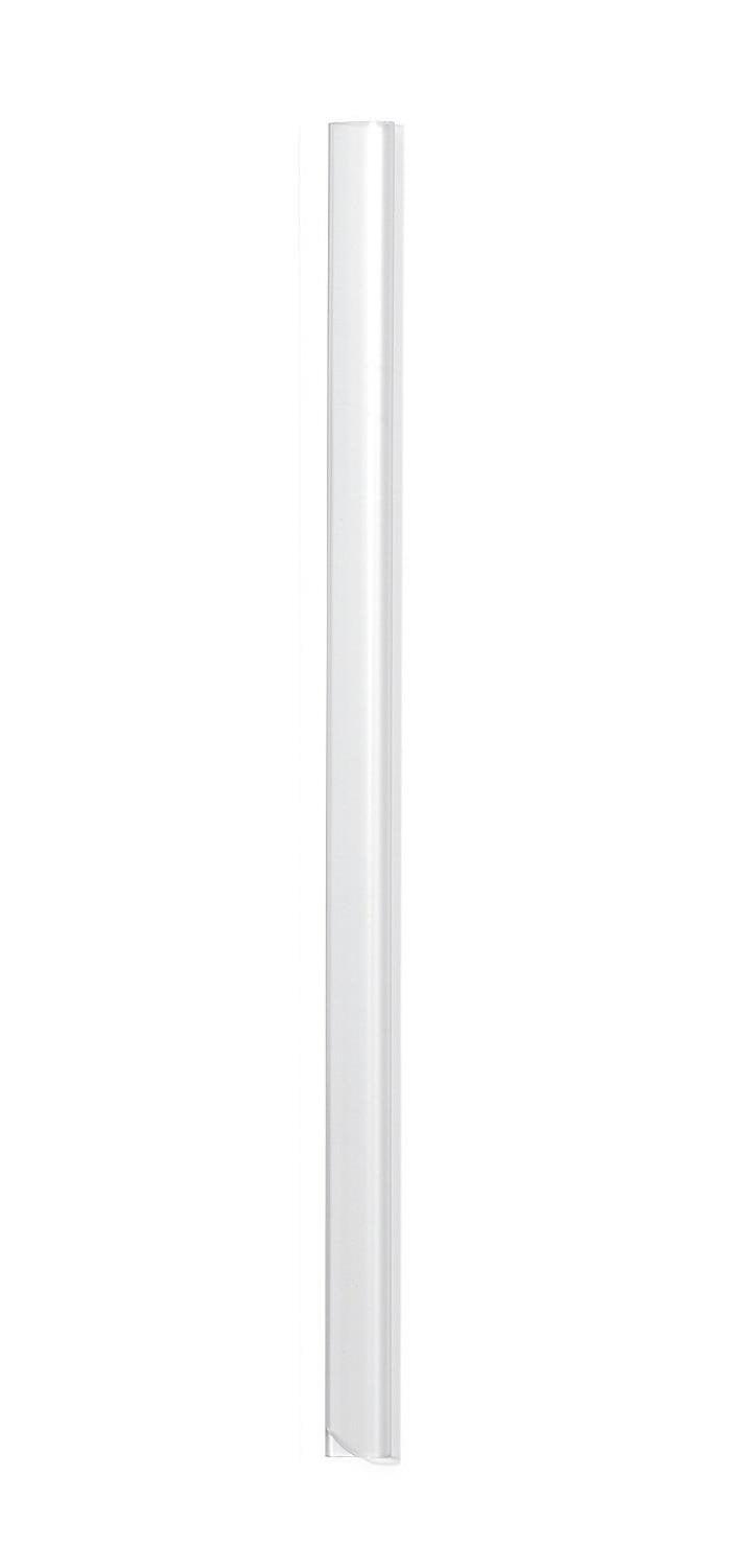 Durable Klemmschiene A4, für circa 60 Blatt, Packung à 100 Stück, transparent, 290119, transparent