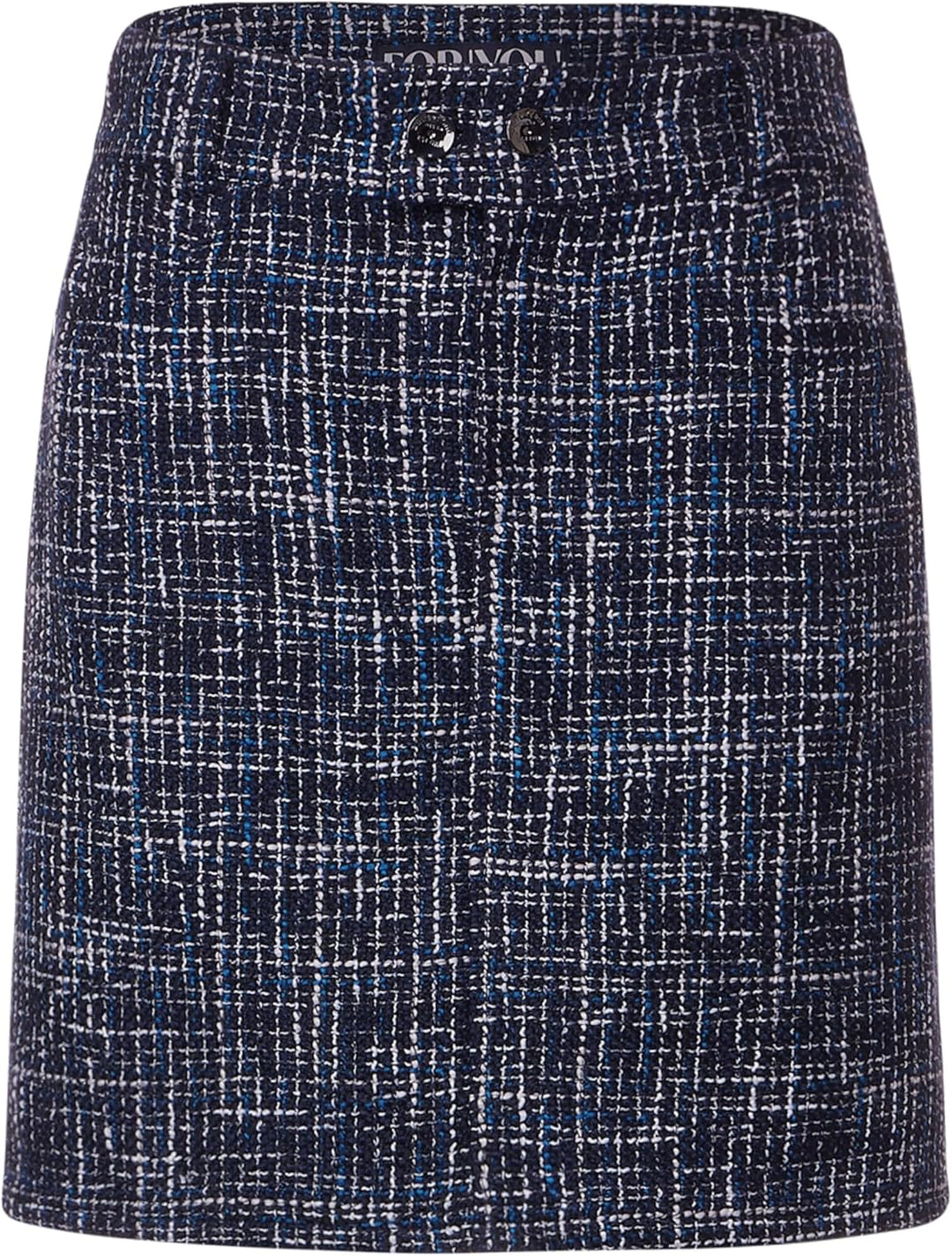 Street One Damen Bouclè Rock 36W Deep Blue, 36W Deep Blue