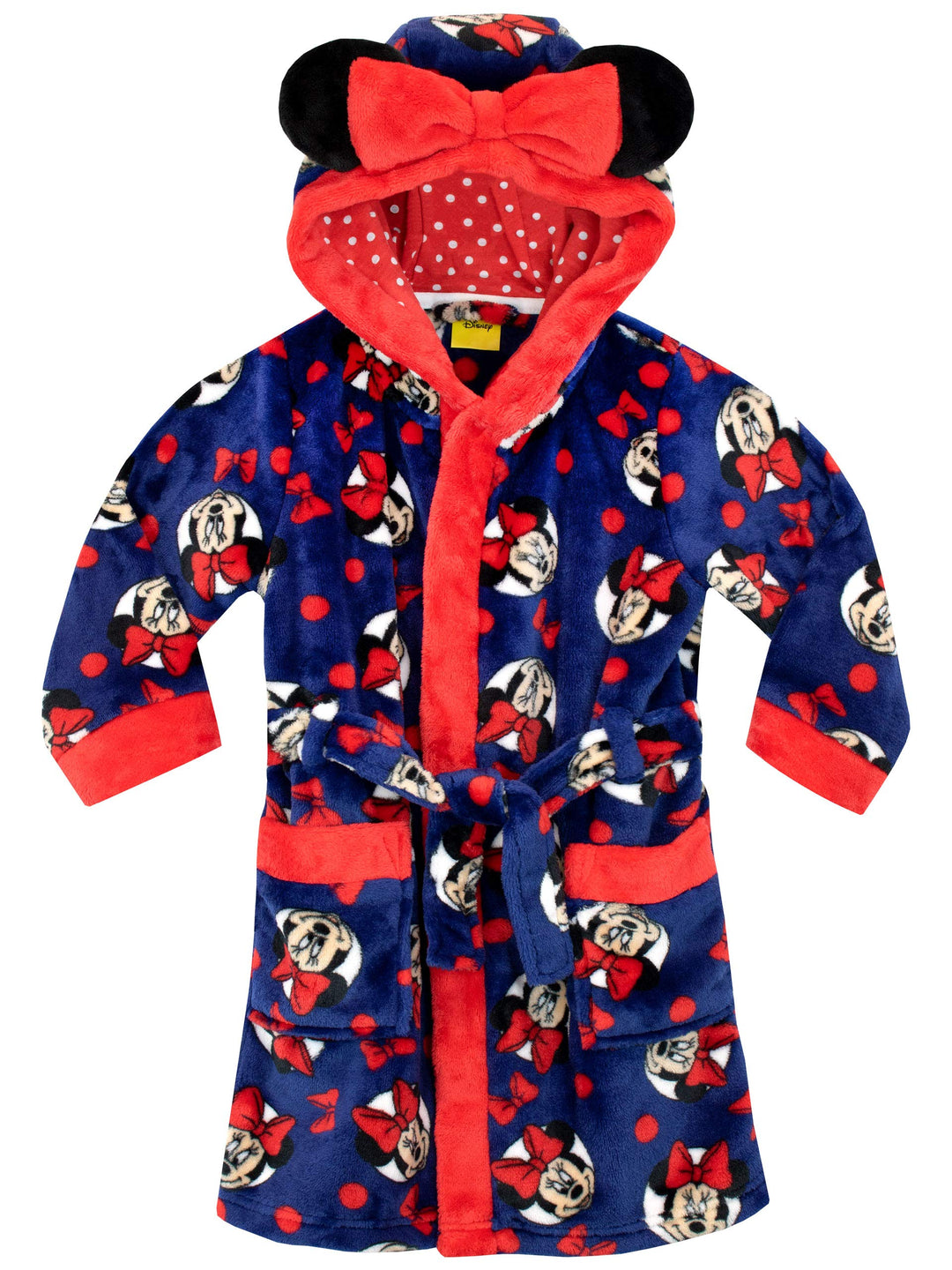 Disney Mädchen Minnie Mouse Bademäntel 4-5 Jahre Blau, 4-5 Jahre Blau