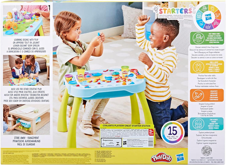 Play-Doh Knet- & Kreativ-Tisch Kinderspielzeug, 3+ Jahre