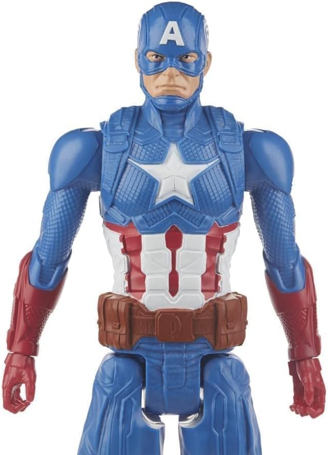Avengers Captain America (Actionfigur 30 cm mit Titan Hero Blast Gear) Kapitän Amerika, Kapitän Amer