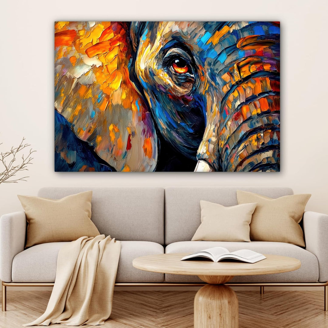 MuchoWow© Leinwandbild Gross 120x80 cm XXL Dekoration Wohnzimmer Bilder Pictures Wall Decoration Liv