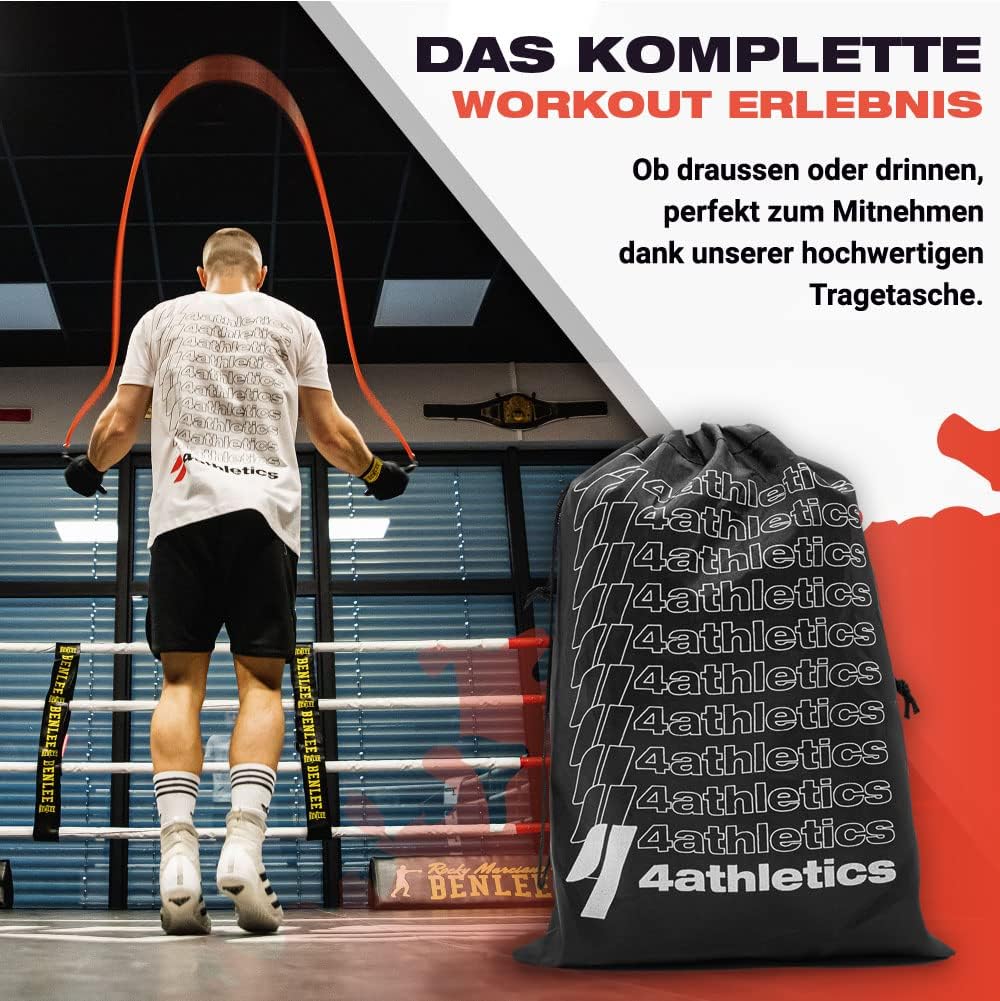 Premium Springseil Lightweight Set Springseil zum Ganzkörpertraining M - Bis Grösse 179 Cm, M - Bis