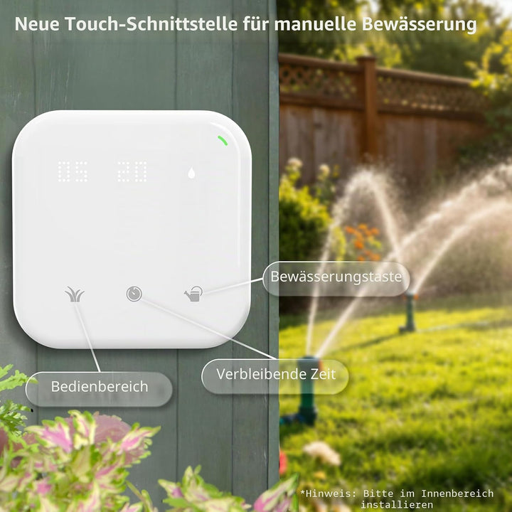 Netro Spark Smart Sprinkler-Controller, WiFi, wetterbewusst, Fernzugriff (8 Zonen), 8 Zone