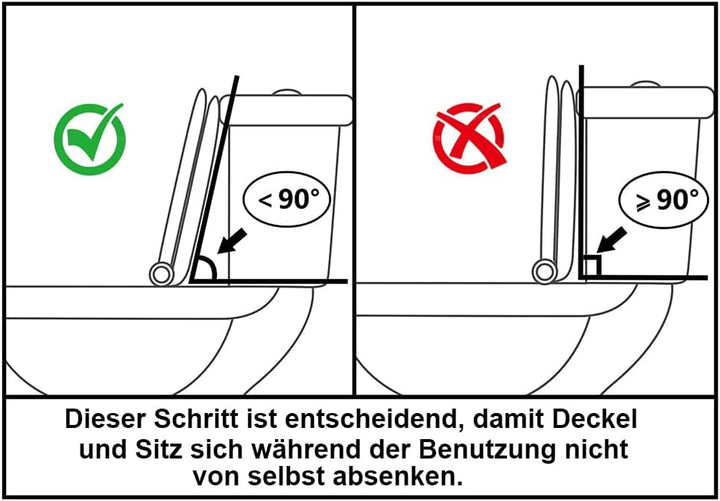 WC-Sitz aus Massivholz – Eiche, mit Absenkautomatik, Schnellverschluss & Easy-Clean, Soft-Touch – PI
