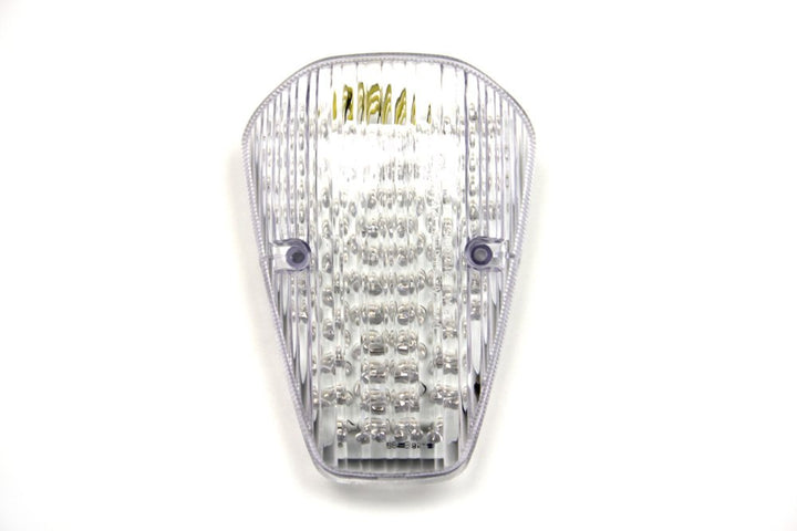 avdb-moto LED-Bremslicht mit integrierten Blinker kompatibel mit VTX 1300, 1800 (Klar), Klar