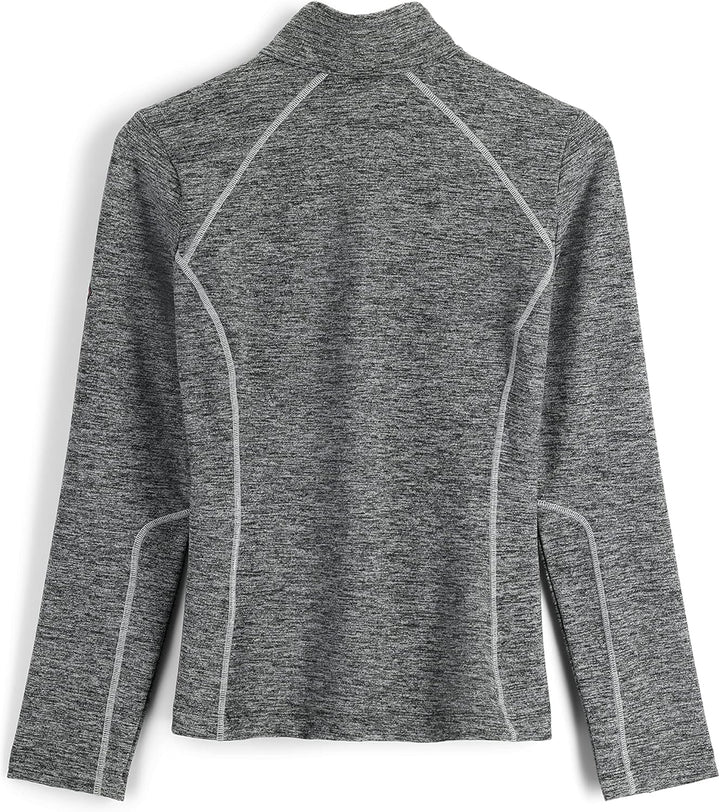 Spyder Damen Accord Zip T-Neck Unterwäsche XS Schwarz, XS Schwarz