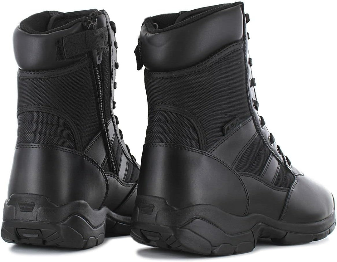 Magnum M800339-021 Panther 8 Stiefel mit seitlichem Reissverschluss, Grösse 39H, Schwarz