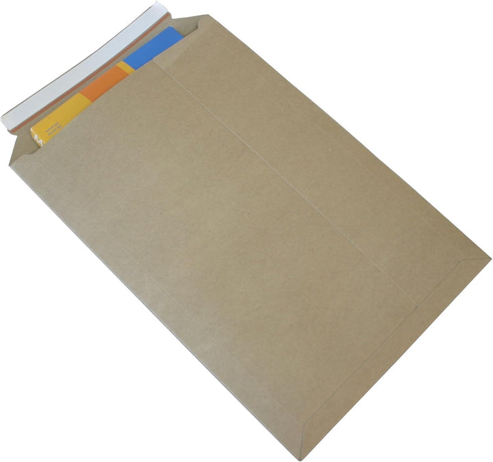 Versandtaschen braun aus Vollpappe Karton DIN A3-455x320mm bis 50mm Füllhöhe (PS.205) (75), 75