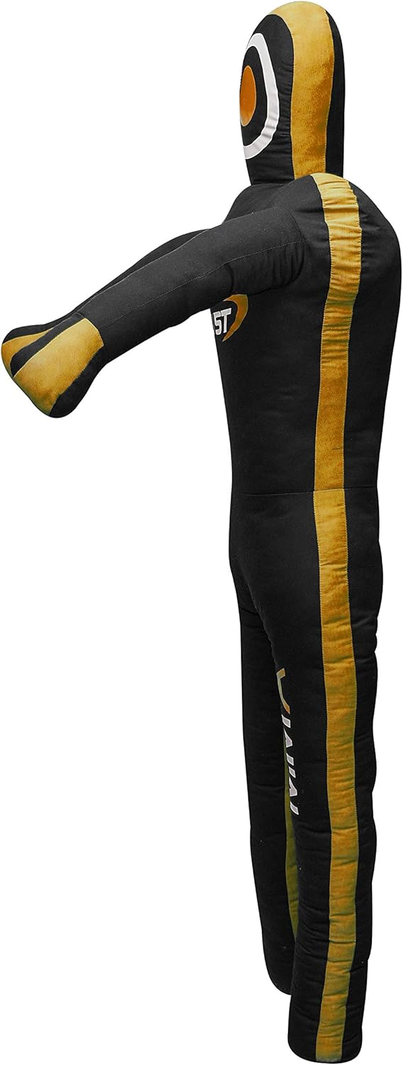 Blist Schaufensterpuppe, Judo, Boxen, JJJ, Stehend auf Leinwand (leer) schwarz / gelb 59" (Inches),