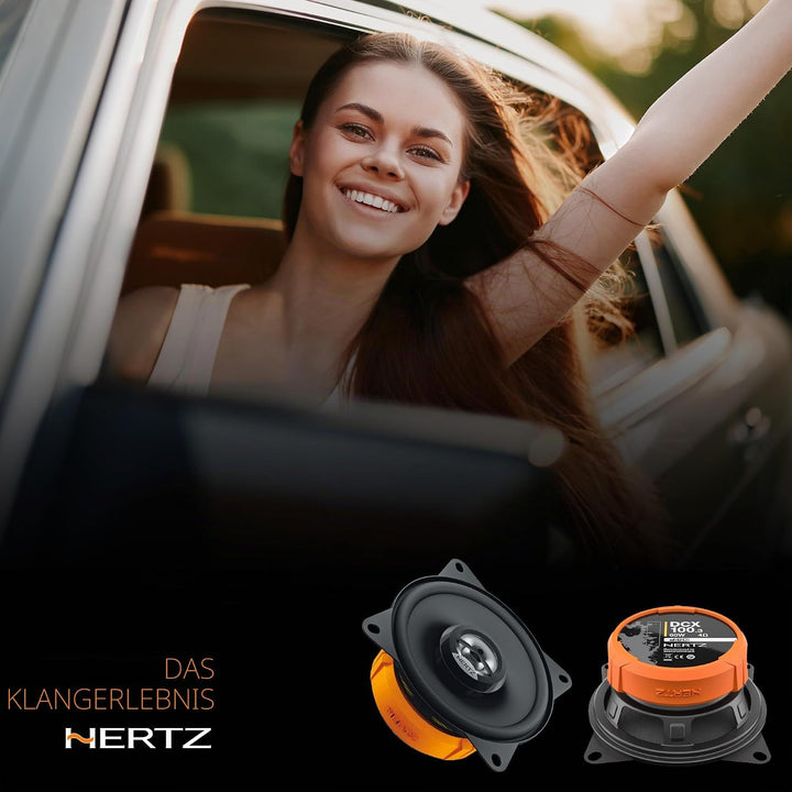 Hertz DCX100.3 2-Wege-Lautsprechersystem (10 cm,