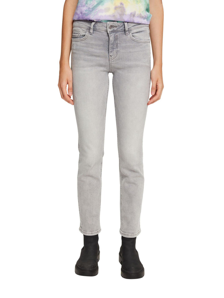 ESPRIT Damen Jeans 26W / 32L 922/Grey Medium Wash, 26W / 32L 922/Grey Medium Wash