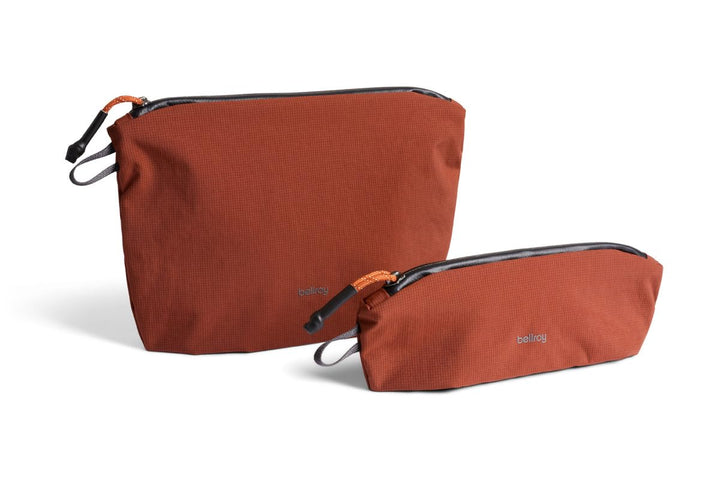 Bellroy Lite Pouch Duo (leichtes Federmäppchen und Tasche) - Clay, Clay