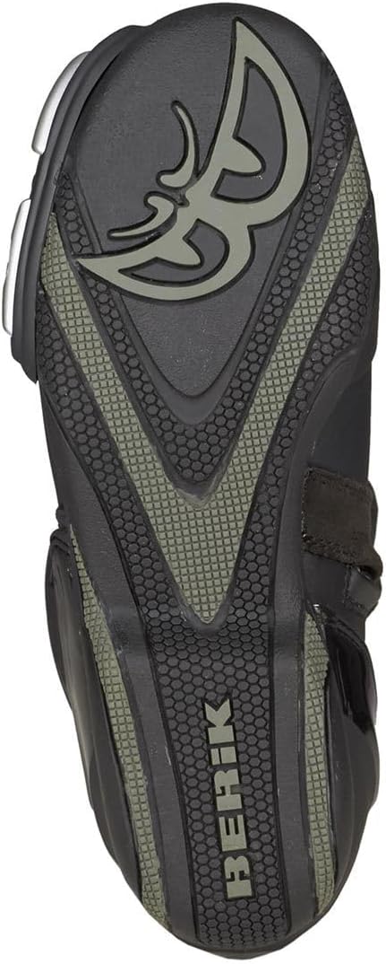 Berik Shaft 2.0 Motorradstiefel, schwarz, 40 40 EU Schwarz, 40 EU Schwarz