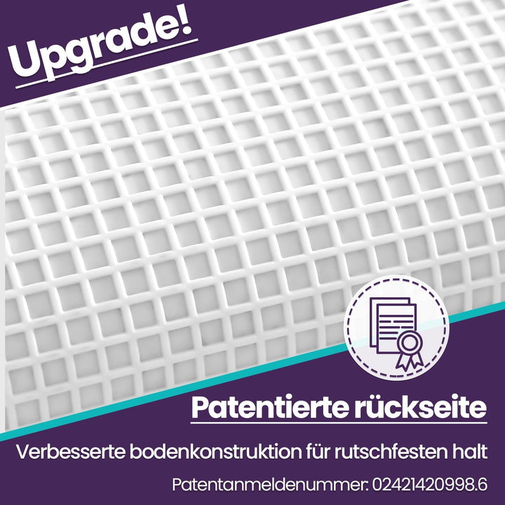 DEXI Badezimmerteppich 51 x 91 cm, Badematte rutschfest Absorbierende mit Sonnenblumenmuster, Blumen