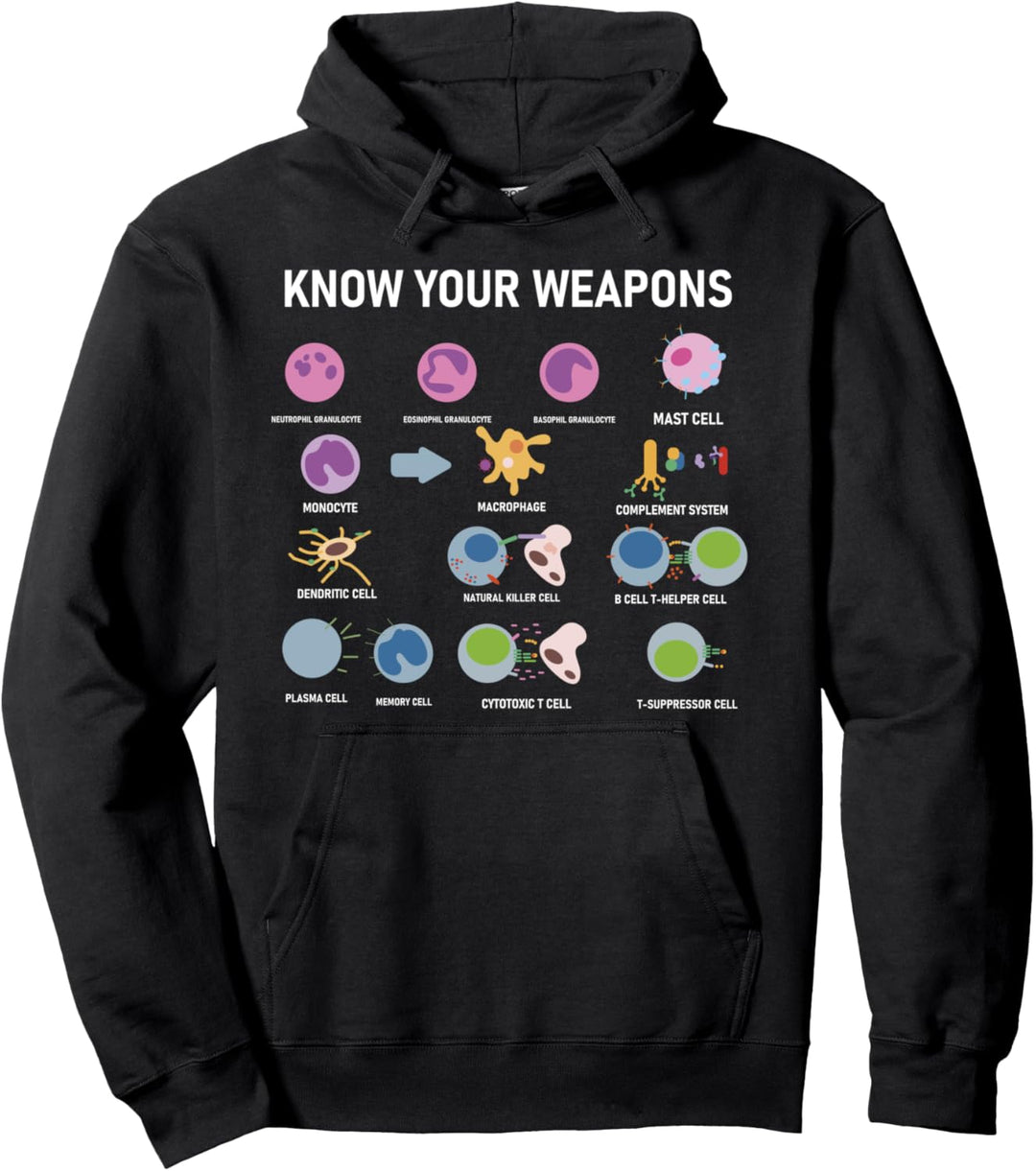 Biology Microbiology Science Cells Genes Biologist Lover Pullover Hoodie
