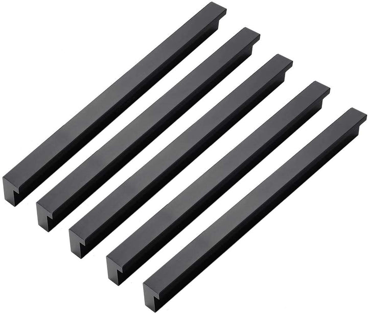 Qrity 10-Pack Türgriffe Küche Aluminiumlegierung Schrank Schrank Türgriff Möbel Schublade zieht Knöp