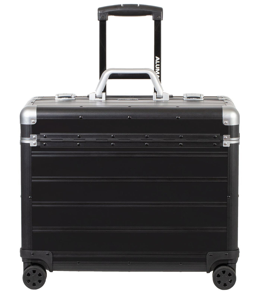 ALUMAXX 45169 Pilotenkoffer PANDORA, Trolley Aluminium, Piloten Rollkoffer Alu, Businesstrolley, Akt