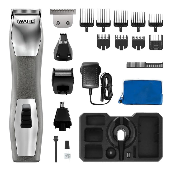 WAHL Chromium 11-in-1 Multigroomer, Augenbrauenschneider, Körpertrimmer, Barttrimmer für Männer, Sto