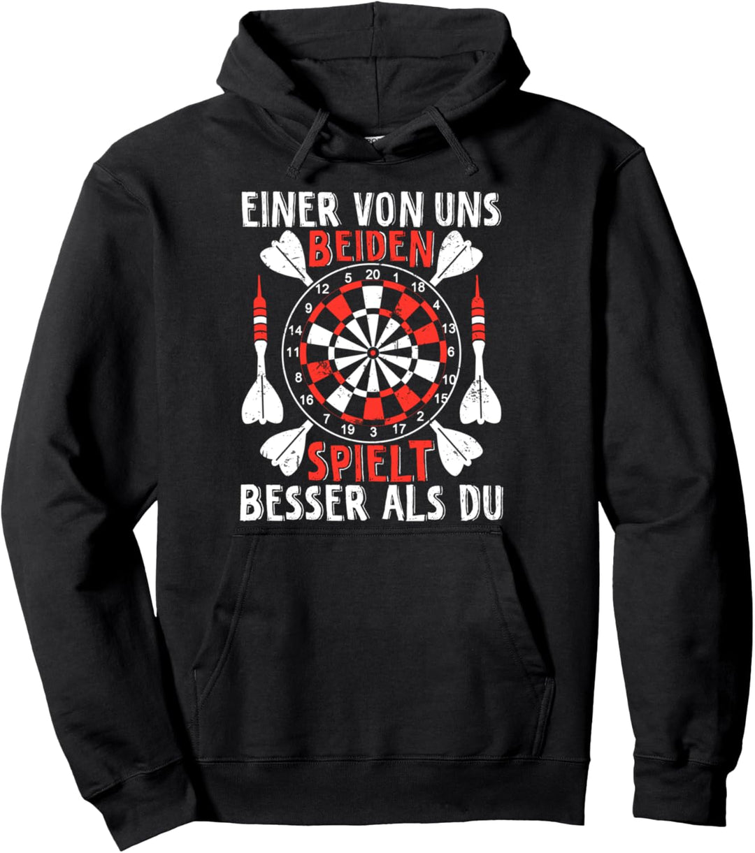 Darts Dartzubehör Trikot Dartspieler Dart Spieler Dart Pullover Hoodie