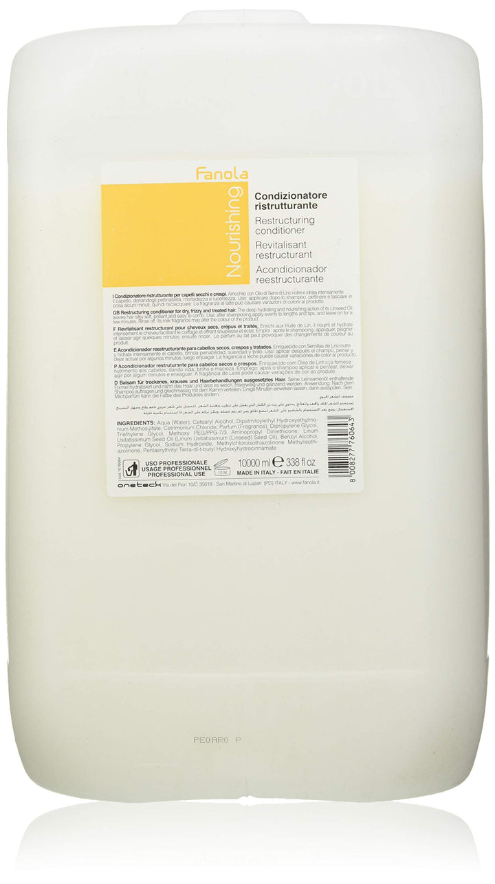Fanola Nourishing restrukturierender Conditioner, 10000 ml, Duftend 10 l, 10 l