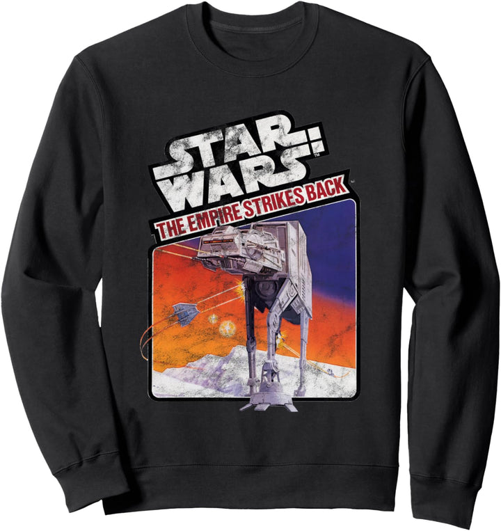 Star Wars The Empire Strikes Back AT-AT Poster Sweatshirt