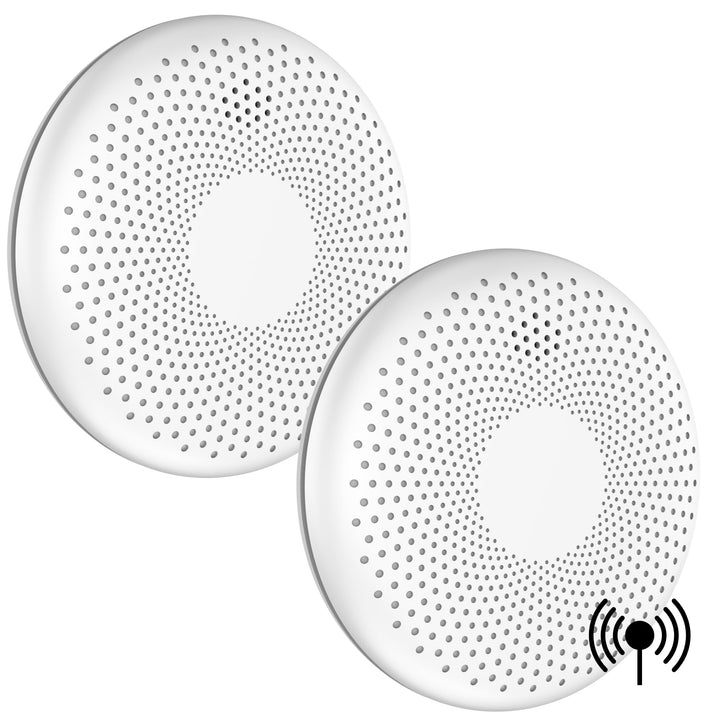 Aroha Link Vernetzte Rauchmelder und Kohlenmonoxid Melder - 10 Jahre Batterie - Kombination CO Melde